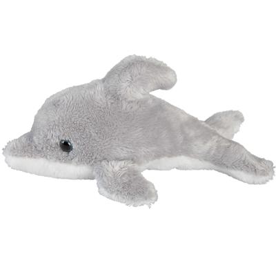 Ravensden Pluche dolfijn - knuffel dolfijn - 15 cm - zeedieren knuffel
