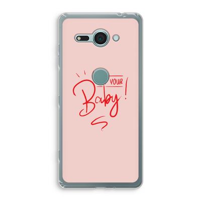 Not Your Baby: Sony Xperia XZ2 Compact Transparant Hoesje