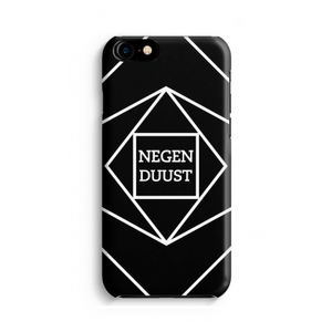 Negenduust geometrisch: Volledig geprint iPhone SE 2020 Hoesje