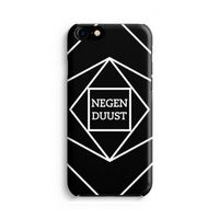Negenduust geometrisch: Volledig geprint iPhone SE 2020 Hoesje