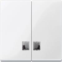 Merten 438519 Wisselschakelaar Afdekking System M Polar-wit 1 stuk(s)