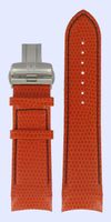 Horlogeband Tissot T0356271605102A / T600030665 Leder Oranje 24mm