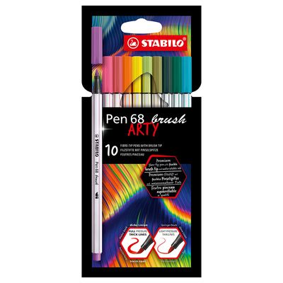 Stabilo Arty Pen 68 brush box 10 stuks