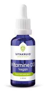 Vitamine D3 Vegan Vitashine 5 mcg per druppel