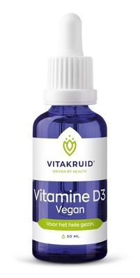 Vitamine D3 Vegan Vitashine 5 mcg per druppel