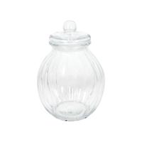 Voorraadpot glas pompoen