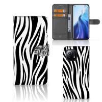 Xiaomi Mi 11 | Telefoonhoesje | Met pasjeshouder | Zebra