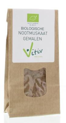Nootmuskaat gemalen bio 40 Gram