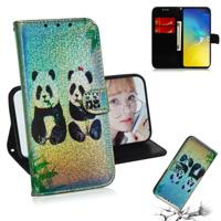 Gekleurde tekening patroon kleurrijke magnetische Buckle horizontale Flip PU lederen draagtas met houder & kaartsleuven & portemonnee & Lanyard voor G Gekleurde tekening patroon kleurrijke magnetische Buckle horizontale Flip PU lederen draagtas met houder & kaartsleuven & portemonnee & Lanyard voor G