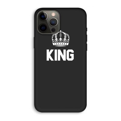 King zwart: iPhone 12 Pro Max Biologisch afbreekbaar hoesje