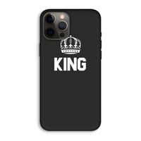 King zwart: iPhone 12 Pro Max Biologisch afbreekbaar hoesje