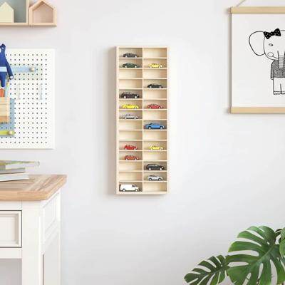 Display Case met opslag Bruin 21 x 4,5 x 59 cm Bewerkt hout