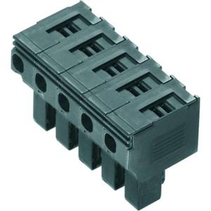 Weidmüller 1952120000 PTS 4 Veiligheids-connector Flexibel: 0.5-4 mm² Massief: 0.5-4 mm² Aantal polen: 5 10 stuk(s) Zwart