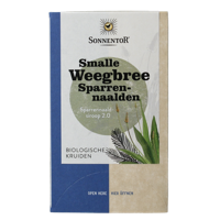 Smalle weegbree sparrennaald bio 18 Zakjes