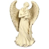 Engelbeeld met Baby (22 cm) - thumbnail