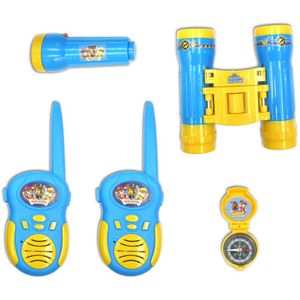 Paw Patrol walkie talkies/verrekijker/kompas voor kinderen   -