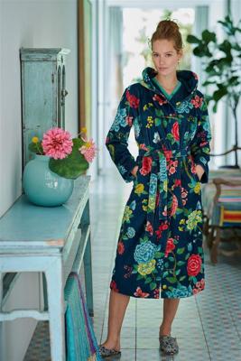 Pip Studio Pip Studio Good Evening Badjas Donkerblauw XXL