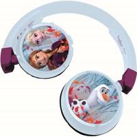 SNOW QUEEN Comfortabele opvouwbare 2-in-1 bluetooth en bedrade hoofdtelefoon voor kinderen met geluidsbeperking - LEXIBOOK