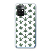 Weed: Xiaomi Redmi 10 Transparant Hoesje