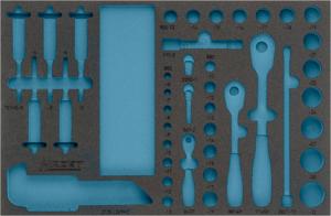 HAZET 2-componenten zachschuiminleg 163-329L · L x B: 519 mm x 342 mm