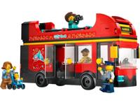 LEGO CITY 60407 Rode dubbeldekker rondvaartbus