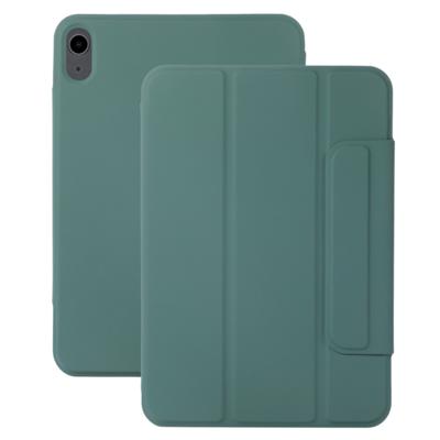 Lunso iPad 11 inch (2025) A16 - Tri-Fold Bookcase hoes - Groen