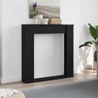 Haardombouw Zwarte Eiken 100x20x100 cm Technisch Hout