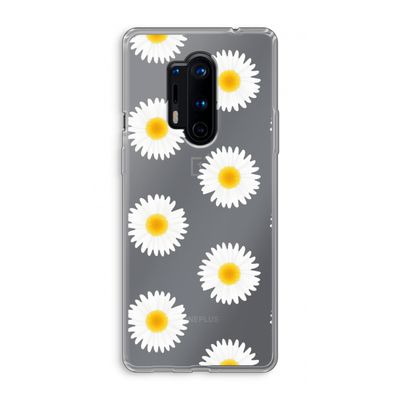 Margrietjes: OnePlus 8 Pro Transparant Hoesje