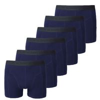 Onderbox boxershorts 6-pack blauw