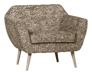 WOOOD Fauteuil Rocco Chenille - Naturel