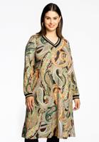Yoek Jurk A-lijn PAISLEY | Multi | Maat 50/52
