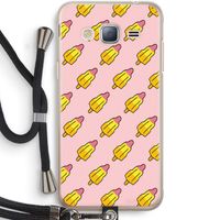 Waterijsjes: Samsung Galaxy J3 (2016) Transparant Hoesje met koord Waterijsjes: Samsung Galaxy J3 (2016) Transparant Hoesje met koord