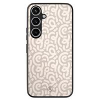Samsung Galaxy A35 hoesje - Ivory abstraction
