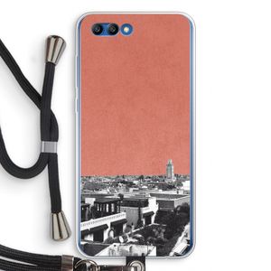 Marrakech Skyline : Honor 10 Transparant Hoesje met koord