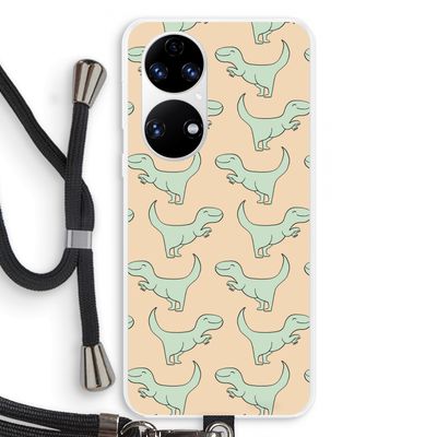 Dinos: Huawei P50 Transparant Hoesje met koord