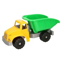 Speelgoed kiepwagen groen   - - thumbnail