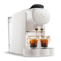 Alessi Koffiecupmachine Plisse - Geschikt voor L&apos;OR Barista, Nespresso® Cups - LM9014/W - Wit