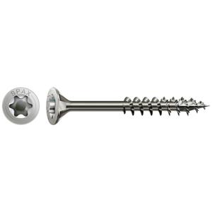 SPAX 197000450703 SPAX Seko-T-Tg Houtschroef 4.5 mm 70 mm Torx, Binnen-T RVS V2A Roestvast 100 stuk(s)