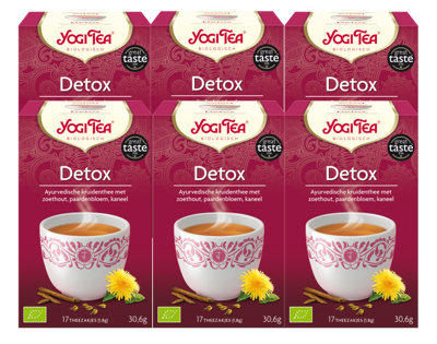 Yogi Tea Detox Voordeelverpakking Yogi Tea Detox Voordeelverpakking