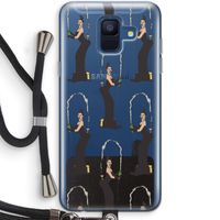 Pop Some Kim: Samsung Galaxy A6 (2018) Transparant Hoesje met koord