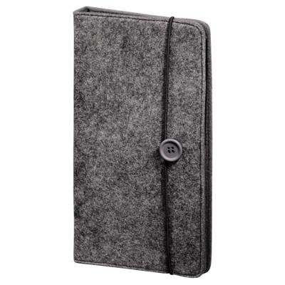 Hama vilt cd/dvd wallet 48 grijs
