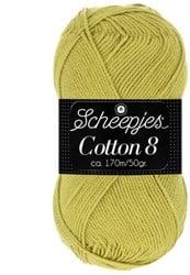 Scheepjes Cotton 8 669 Yellow/Green