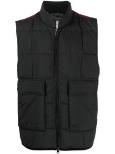 Woolrich gilet à design matelassé - Noir
