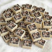 Chocolade bonbons met foto