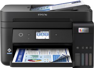 Epson EcoTank ET-4850 Multifunctionele printer A4 Printen, scannen, kopiëren, faxen ADF, Duplex, LAN, USB, WiFi, Inktbijvulsysteem