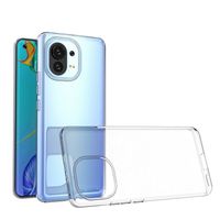 Lunso - Softcase hoes - Xiaomi Mi 11 - Transparant