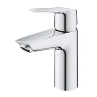 Wastafelmengkraan Grohe QuickFix Start S-Size ES Met Push Open Waste Chroom