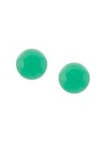 Irene Neuwirth puces d'oreilles en or 18ct ornées de pierres - Vert - thumbnail