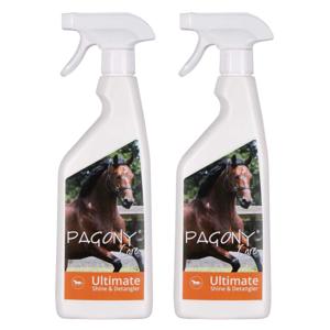 Pagony Ultimate Shine & Detangler 2x0,5L