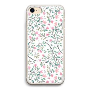 Sierlijke bloemen: iPhone 7 Transparant Hoesje
